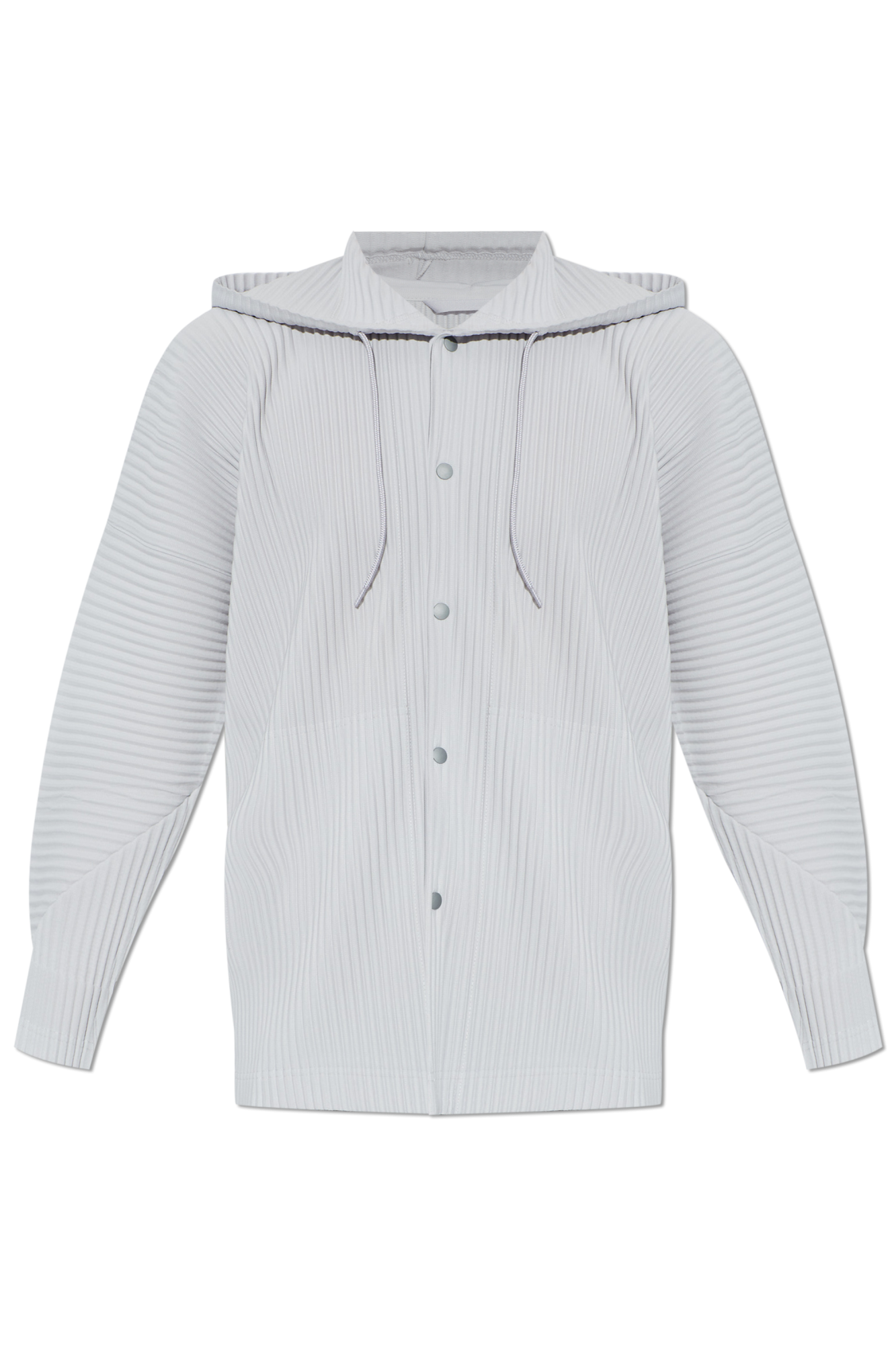 Homme Plissé Issey Miyake Pleated jacket with hood | Men's | Vitkac